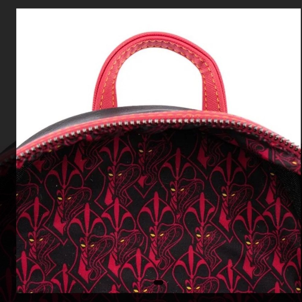Loungefly NWT Disney Jafar Villains Scene Mini Backpack with Bold Colors - Picture 3 of 6